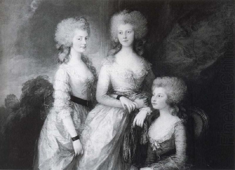 Thomas Gainsborough The three Eldest Princesses china oil painting image